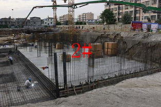 恒業華府十月施工進程 5、6號樓順利建至第七層