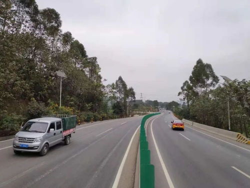 曲江這條國(guó)道完成路面改造通車(chē)?yán)? class=